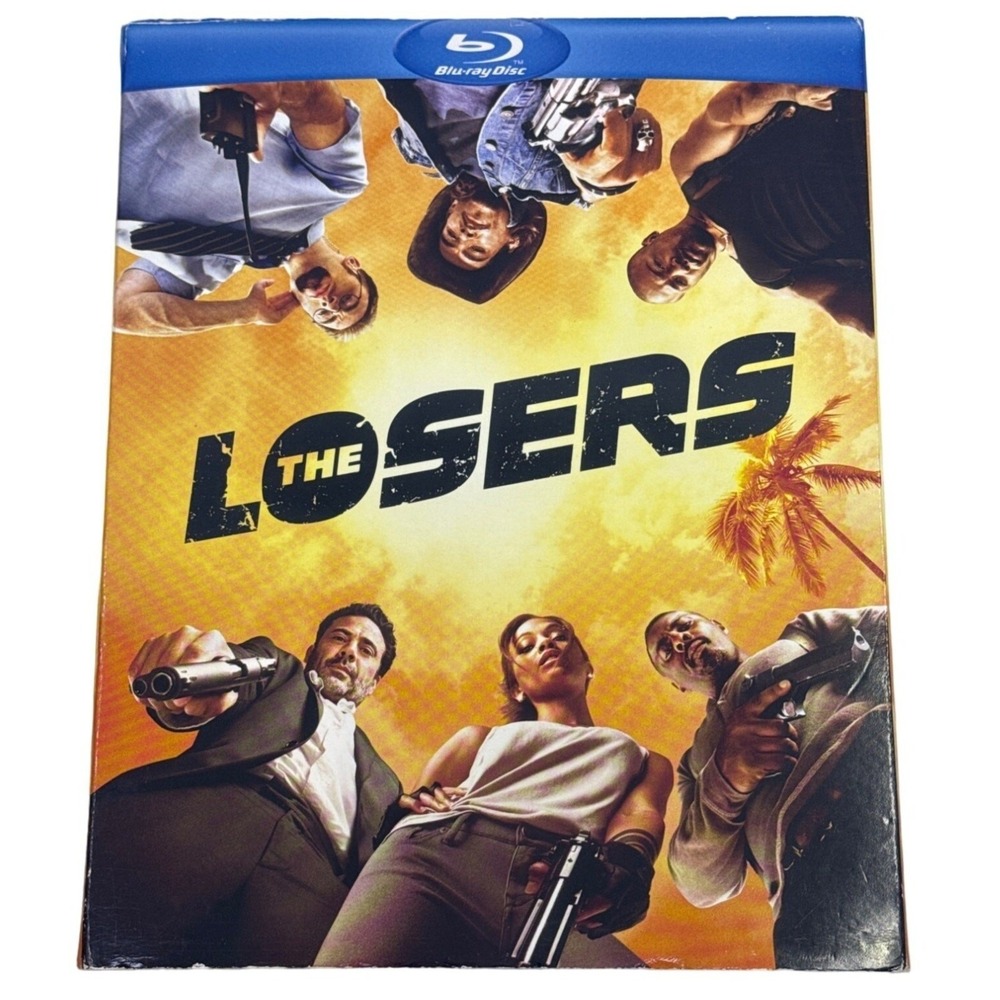 The Losers Blu-ray Movie Action DC Comics Warner Bros Slipcover 883929106660